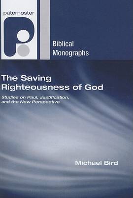 Cover of The Saving Righteousness of God