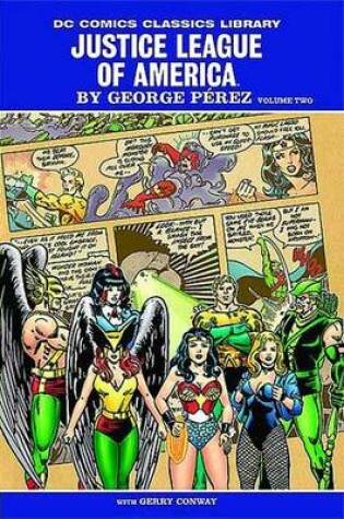 Cover of Dc Library Jla By George Perez HC Vol 02
