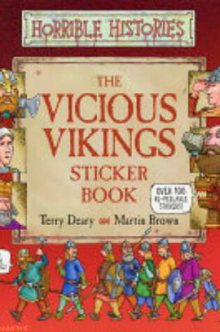 Cover of Vicious Vikings Sticker Book