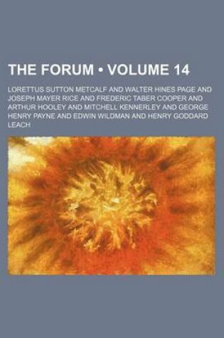 Cover of The Forum (Volume 14)