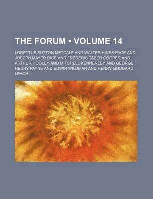 Book cover for The Forum (Volume 14)