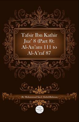 Book cover for Tafsir Ibn Kathir Juz' 8 (Part 8)