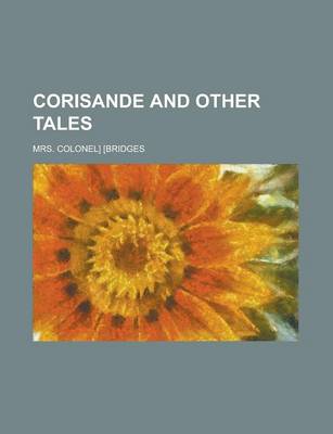 Book cover for Corisande and Other Tales