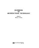 Book cover for Handbook of Architectural Technology