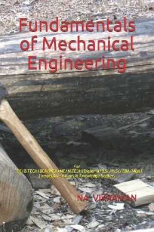 Cover of Fundamentals of Mechanical Engineering