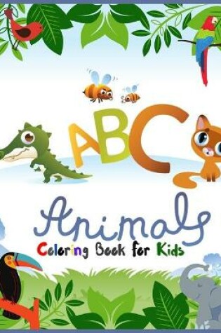 Cover of ABC Animals Coloring Book