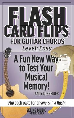 Book cover for Flash Card Flips for Guitar Chords - Level