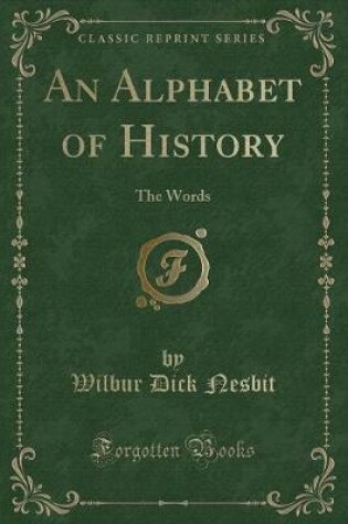 Cover of An Alphabet of History