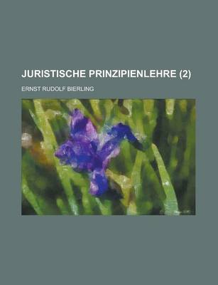 Book cover for Juristische Prinzipienlehre (2)