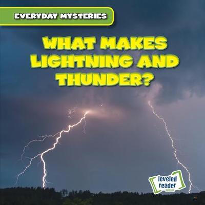 Cover of What Makes Lightning and Thunder?