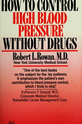 Cover of How to Control High Blood Pressure without Drugs