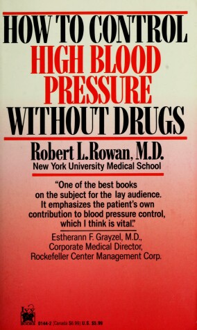 Book cover for How to Control High Blood Pressure without Drugs