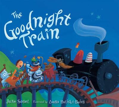 Book cover for The Goodnight Train Board Book