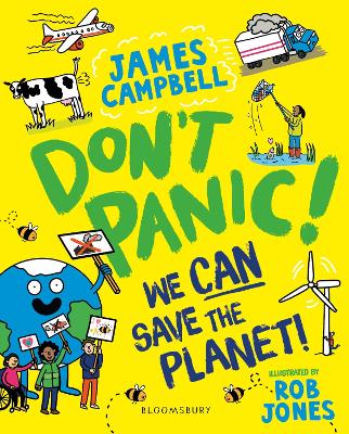 Book cover for Don't Panic! We CAN Save The Planet