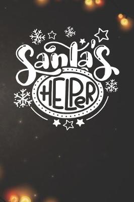 Book cover for Santa's Helper Notebook