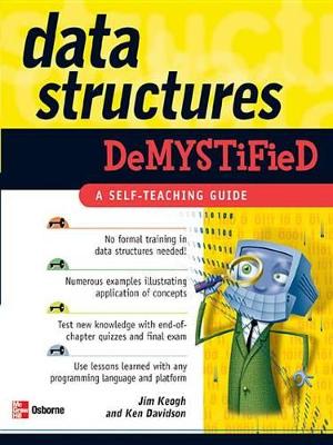 Book cover for Data Structures Demystified
