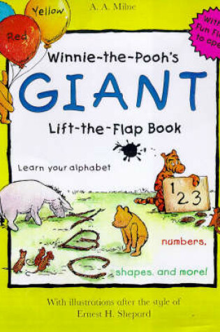 Cover of Winnie the Pooh's Giant Lift the Flap Book