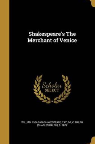 Cover of Shakespeare's the Merchant of Venice