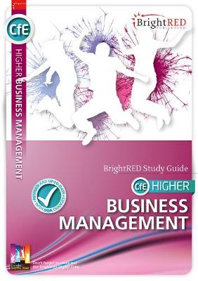 Book cover for CfE Higher Business Management Study Guide
