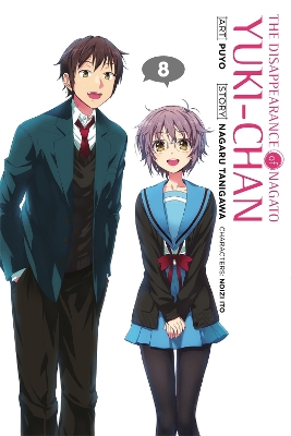 Book cover for The Disappearance of Nagato Yuki-Chan, Vol. 8