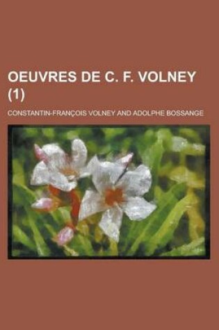 Cover of Oeuvres de C. F. Volney (1)