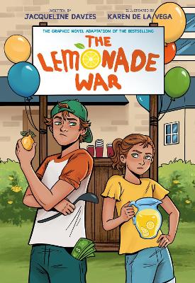 Book cover for The Lemonade War Graphic Novel