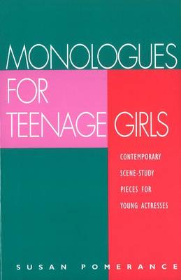 Book cover for Monologues for Teenage Girls