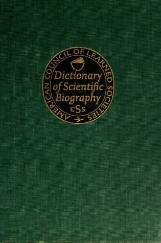 Cover of Dictionary Scientific Biography Vol 17