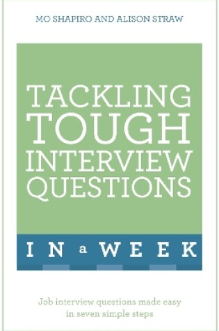 Cover of Tackling Tough Interview Questions In A Week