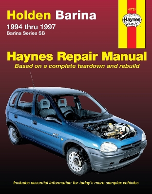 Book cover for Holden Barina (94 - 97)