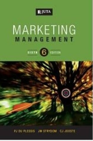 Cover of Marketing management