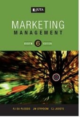 Book cover for Marketing management