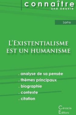 Cover of Fiche de lecture L'Existentialisme est un humanisme de Jean-Paul Sartre (analyse litteraire de reference et resume complet)