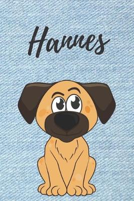 Book cover for Hannes Hunde-Notizbuch / Malbuch / Tagebuch