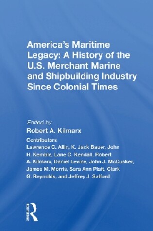 Cover of America's Maritime Legacy