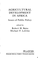 Book cover for Agricultural Development in Africa