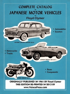 Book cover for Complete Catalog of Japanese Motor Vehicles
