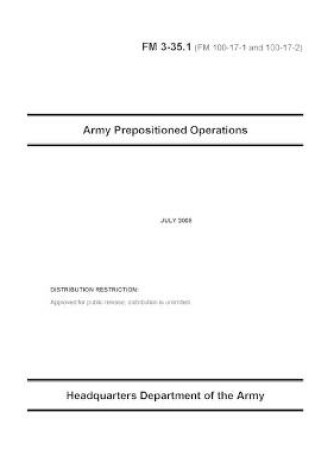 Cover of FM 3-35.1 Army Prepositioned Operations