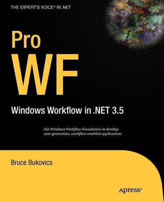 Book cover for Pro Wf: Windows Workflow in Net 3.5