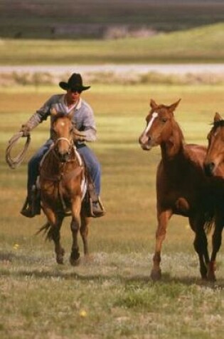 Cover of 2020 Daily Planner Horse Photo Equine Cowboy Herding Ranch 388 Pages