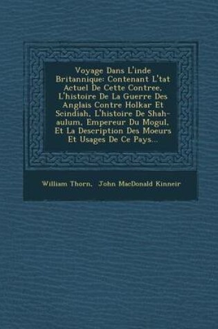 Cover of Voyage Dans L'Inde Britannique