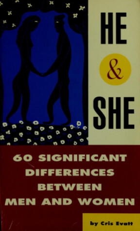 Book cover for He and She