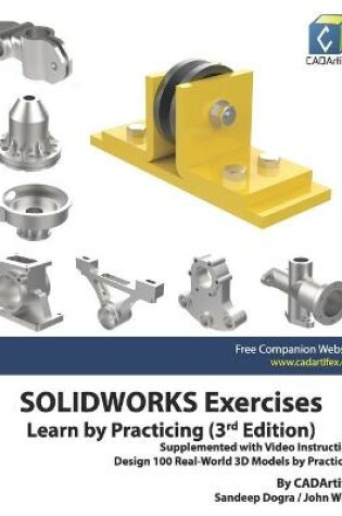 Cover of SOLIDWORKS Exercises - Learn by Practicing (3rd Edition)