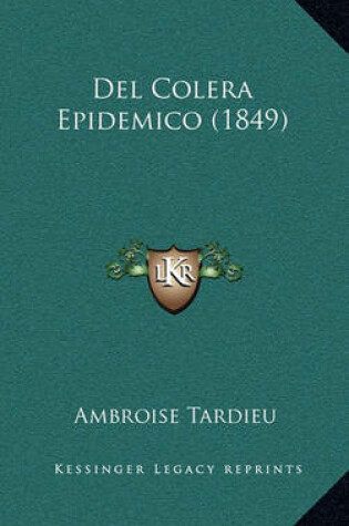 Cover of del Colera Epidemico (1849)