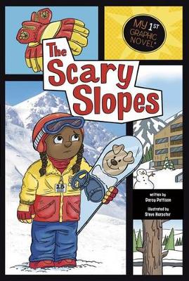 Book cover for Scary Slopes (My First Graphic Novel)