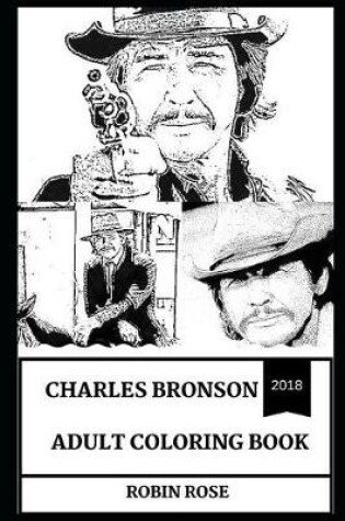 Cover of Charles Bronson Adult Coloring Book