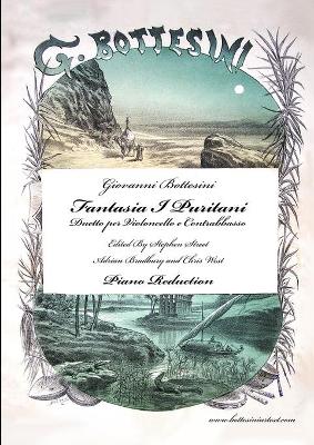 Book cover for Fantasia I Puritani Duetto For Double Bass and Cello - Piano Reduction