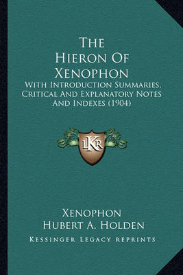 Book cover for The Hieron of Xenophon