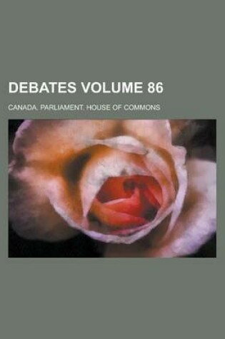 Cover of Debates Volume 86