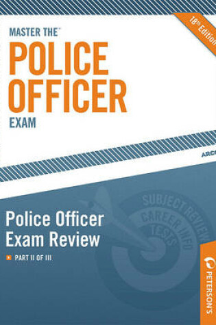 Cover of Master the Police Officer Exam: Police Officer Exam Review